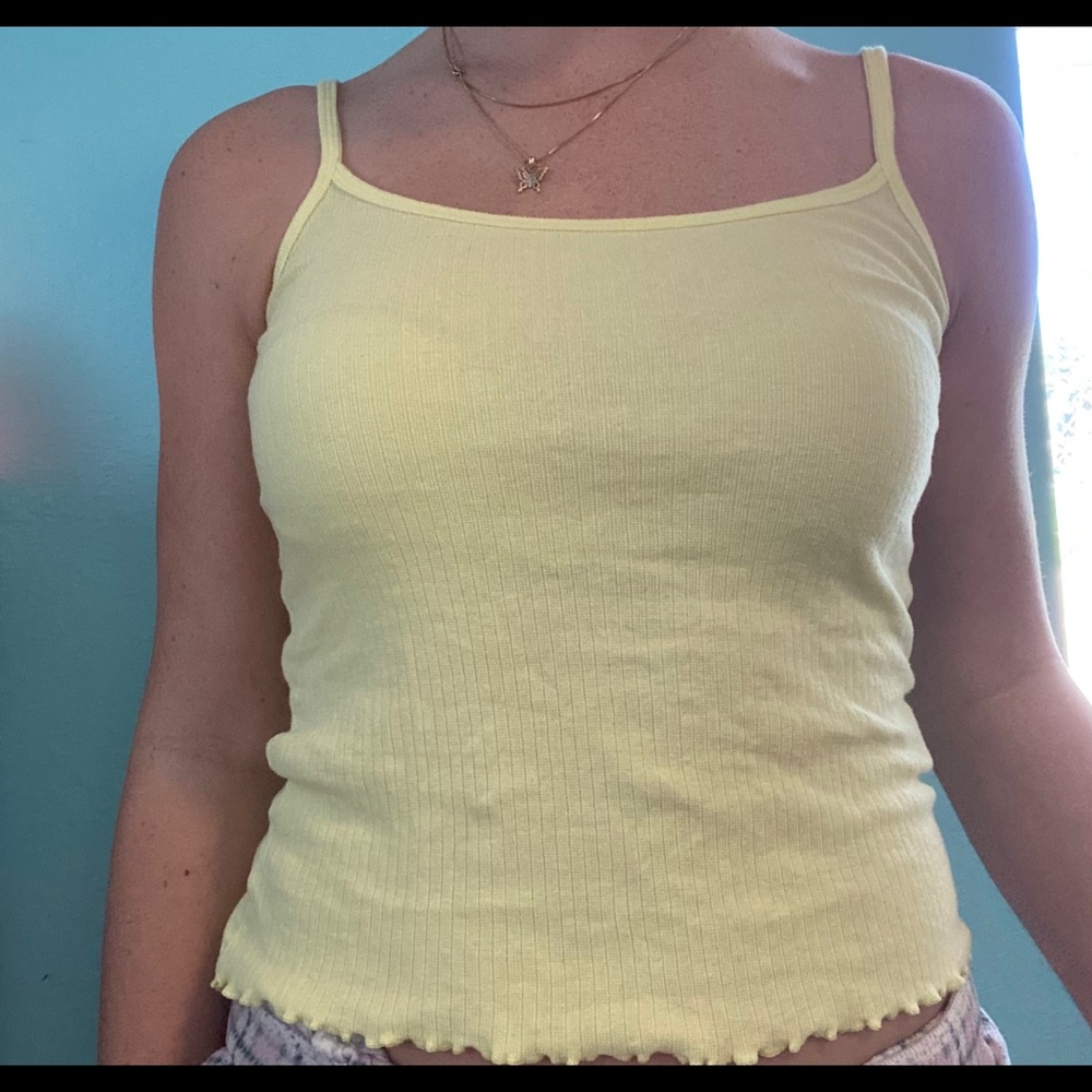 yellow tank
